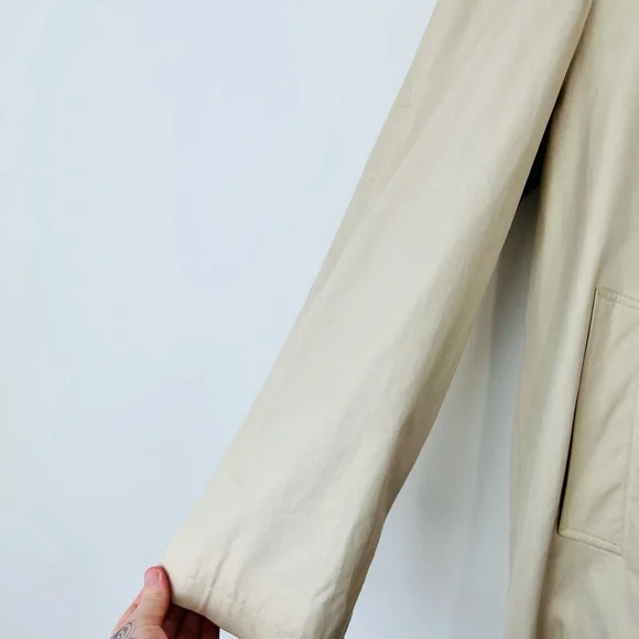 Burberry Beige Nova Check Lined Classic Utility Trench Coat UK L - Picture 8 of 16